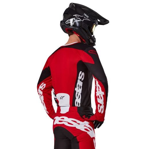 DRES RACER VEIL, ALPINESTARS (ČERNÁ/ČERVENÁ) 2025