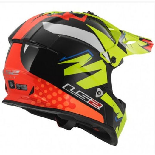 LS2 MOTOKROSOVÁ PŘILBA MX437 REPLICA ISAAC VINALES