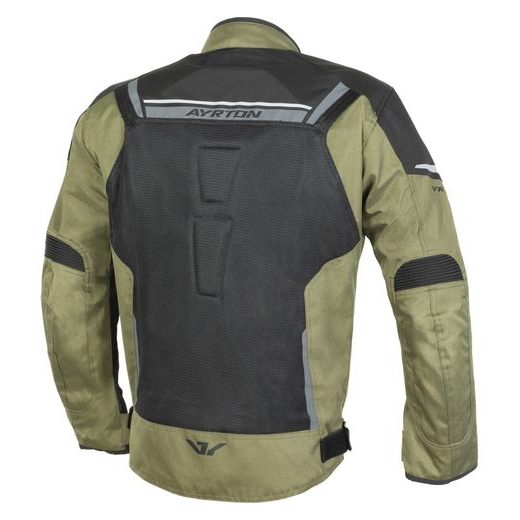 BUNDA BULLET II FLOW, AYRTON (TMAVĚ ZELENÁ/ŠEDÁ/ČERNÁ)