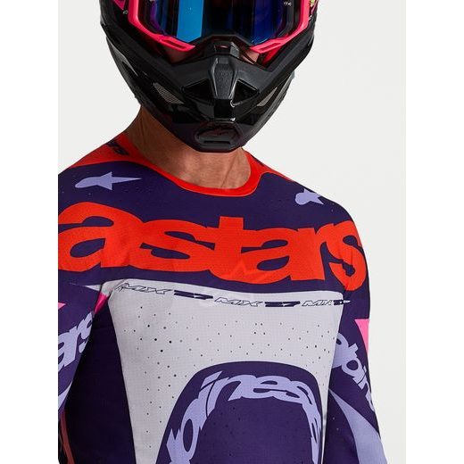DRES SUPERTECH DYNA, ALPINESTARS (SVĚTLE FIALOVÁ/MODRÁ/RŮŽOVÁ/BÍLÁ) 2027