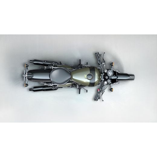 ROYAL ENFIELD SHOTGUN 650 GREEN DRILL