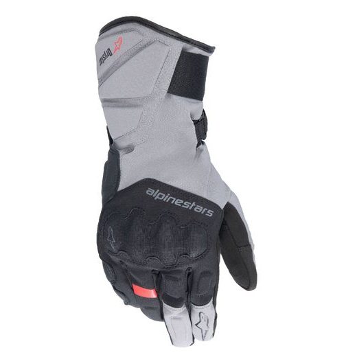 RUKAVICE TOURER W-7 2 DRYSTAR, ALPINESTARS (ČERNÁ/TMAVĚ ŠEDÁ) 2024