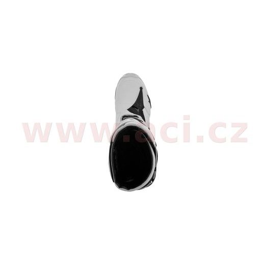 ALPINESTARS BOTY TECH 10 SUPERVENTED PERFOROVANÉ (BÍLÁ)