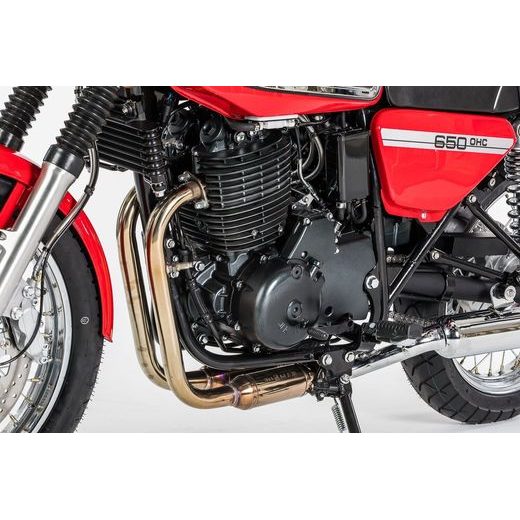 JAWA 650 OHC ČERVENÁ