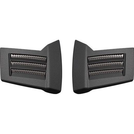 LS2 MX436 EVO AIR VENT REAR MATT METAL TITANIUM