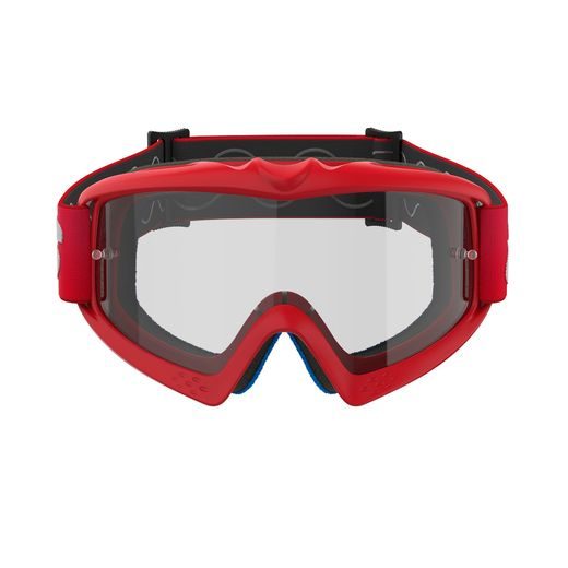 BRÝLE VISION YOUTH BLAZE, ALPINESTARS, DĚTSKÉ (ČERVENÁ, ČIRÉ PLEXI) 2025