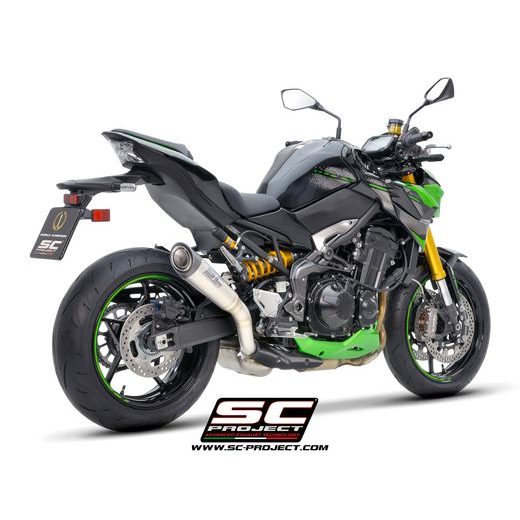 SC-PROJECT KAWASAKI Z900 (2020-2024) E5 S1 TLUMIČ, TITANIUM