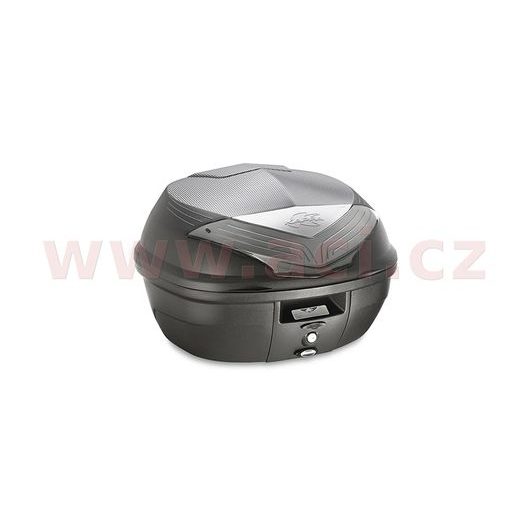 MONOLOCK TOPCASE, KAPPA (35L, ČERNÝ NELAKOVANÝ + KOUŘOVÁ ODRAZKA)
