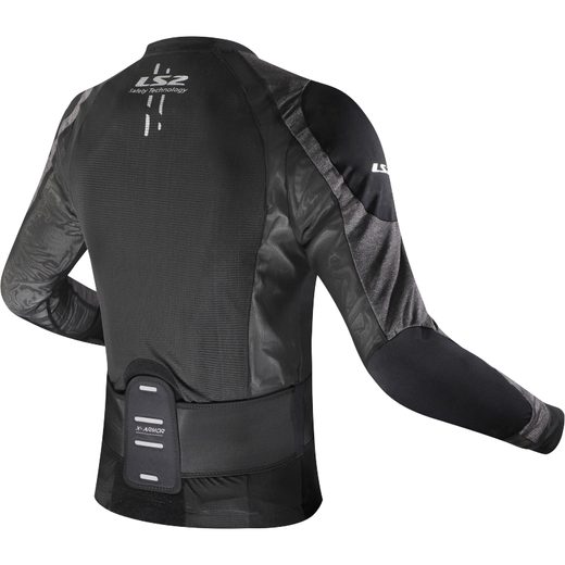 LS2 X-ARMOR MAN JACKET BLACK SILVER