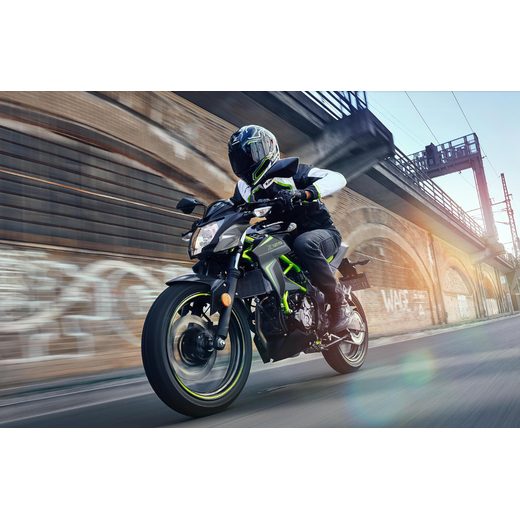 KAWASAKI Z125 MY26 PEARL STORM GREY / EBONY