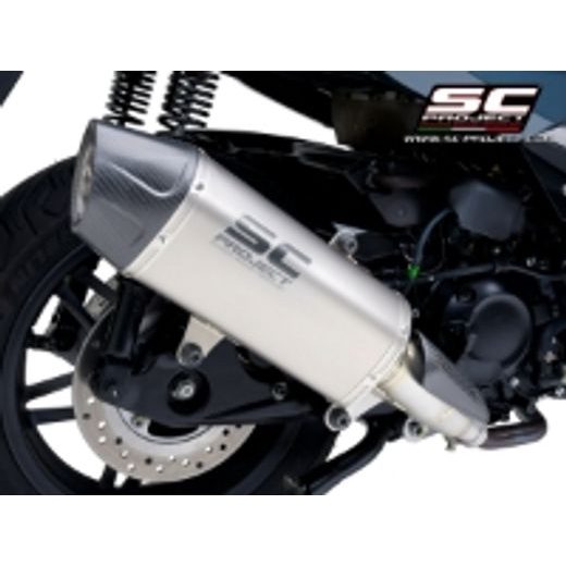 SC-PROJECT TITANOVÝ VÝFUK X-PLORER II GT E5 HONDA FORZA 350 (2021-2024)