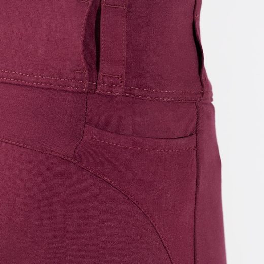 KALHOTY SUPER LEGGINGS 2.0, OXFORD, DÁMSKÉ (LEGÍNY S ARAMIDOVOU PODŠÍVKOU, BORDÓ)