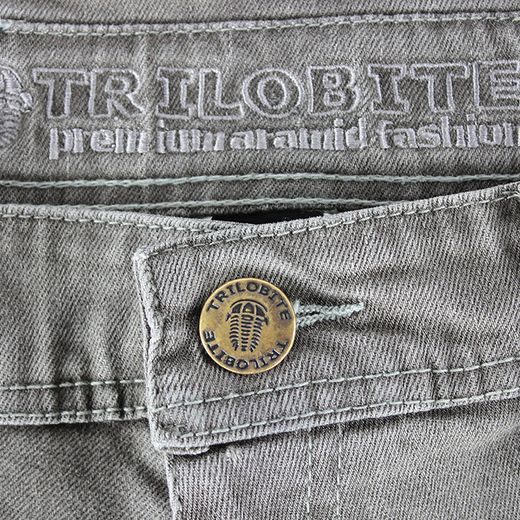 TRILOBITE PÁNSKÉ KALHOTY 661 PARADO SLIM FIT ŠEDÉ PRODLOUŽENÉ