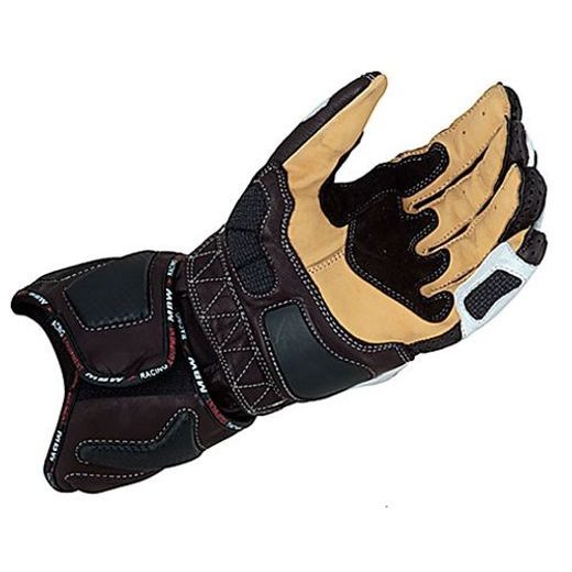 MBW PÁNSKÉ KOŽENÉ MOTO RUKAVICE SURILA 