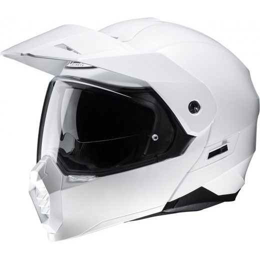 HJC VÝKLOPNÁ ENDURO PŘILBA C80 PEARL WHITE