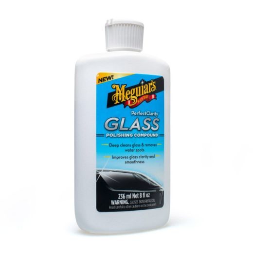 MEGUIARS PERFECT CLARITY GLASS POLISHING COMPOUND - LEŠTĚNKA NA SKLA, 236 ML