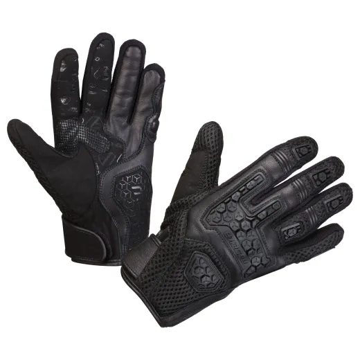 MODEKA MOTO RUKAVICE DRACON ČERNÉ