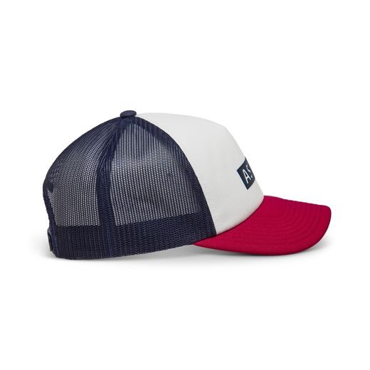KŠILTOVKA CLARIFIED FOAM TRUCKER, ALPINESTARS (BÍLÁ/ČERVENÁ)