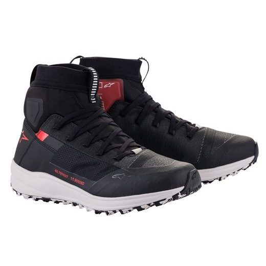 BOTY SPEEDFORCE, ALPINESTARS (ČERNÁ/BÍLÁ/ČERVENÁ)