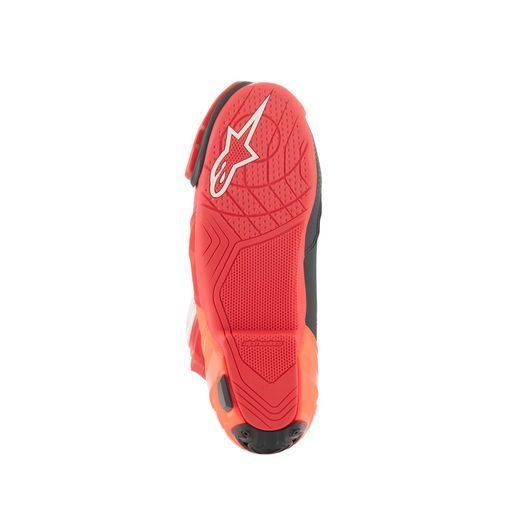 BOTY SUPERTECH R VENTED, ALPINESTARS (ČERVENÁ FLUO/ČERVENÁ) 2025