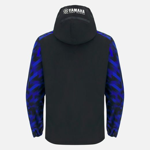 NEPROMOKAVÁ BUNDA FAN GEAR, MONSTER ENERGY YAMAHA (ČERNÁ,MODRÁ)