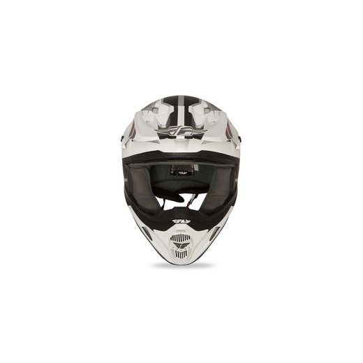 PŘILBA KINETIC IMPULSE, FLY RACING - USA (BÍLÁ/ČERNÁ)
