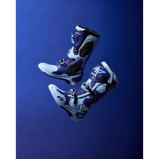 BOTY TECH 10 LIMITOVANÁ EDICE STEELERS, ALPINESTARS (MODRÁ/SVĚTLE MODRÁ) 2025