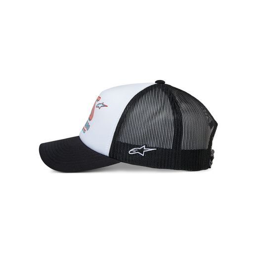 KŠILTOVKA AYESS TRUCKER, ALPINESTARS (BÍLÁ/ČERNÁ)