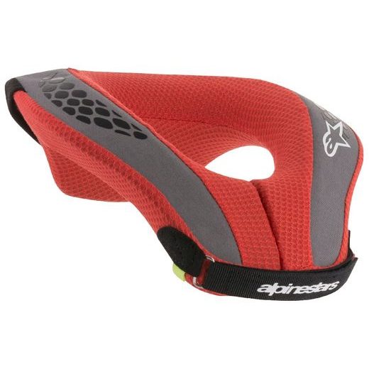 ALPINESTARS DĚTSKÝ NÁKRČNÍK SEQUENCE YOUTH (ČERNÝ/ČERVENÝ/ŠEDÝ/ŽLUTÝ FLUO)