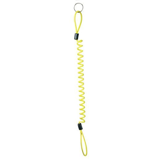 PŘIPOMÍNAČ KOTOUČOVÉHO ZÁMKU MINDER CABLE, OXFORD (REFLEXNÍ ŽLUTÝ, PRŮMĚR LANKA 4 MM, OBCHODNÍ BALENÍ 25 KS)