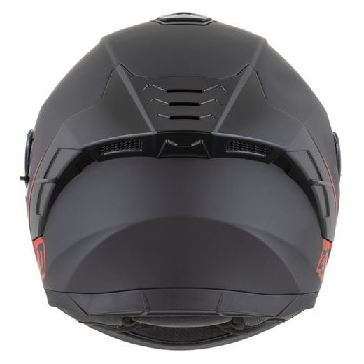 PŘILBA K40, ZED (ČERNÁ MATNÁ/ČERVENÁ) 2026