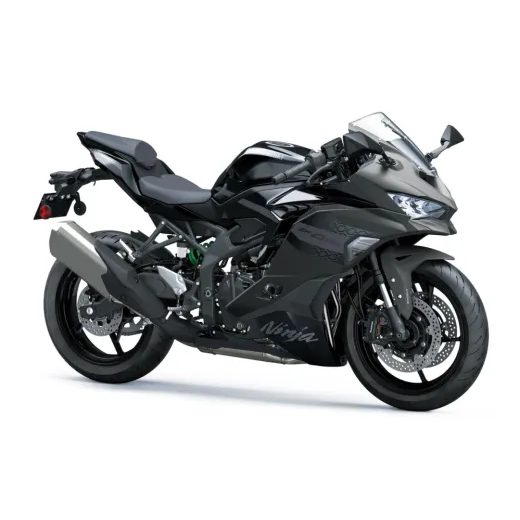 KAWASAKI NINJA ZX-4RR MY27 METALLIC MATTE GRAPHENESTEEL GRAY / METALLIC SPARK BLACK