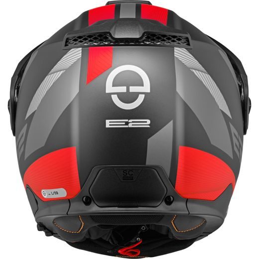 SCHUBERTH VYKLÁPĚCÍ ENDURO PŘILBA SCHUBERTH E2 DEFENDER RED