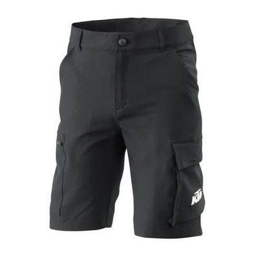 KTM PÁNSKÉ KRAŤASY TEAM SHORTS ČERNÉ