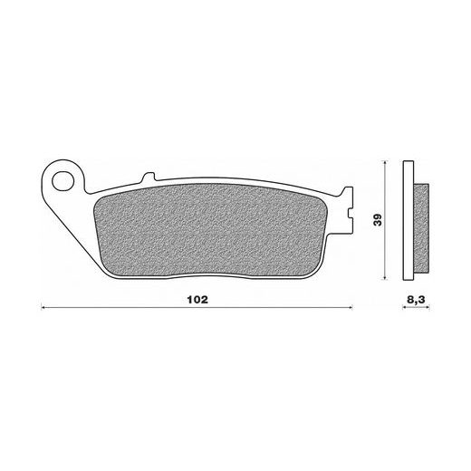 BRZDOVÉ DESTIČKY, NEWFREN (SMĚS SCOOTER ELITE ORGANIC) 2 KS V BALENÍ
