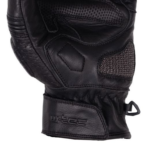 W-TEC PÁNSKÉ KOŽENÉ MOTO RUKAVICE BOWIA ČERNO ČERVENÁ