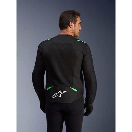BUNDA T-SPS AIR V2, ALPINESTARS (ČERNÁ/ZELENÁ FLUO) 2026