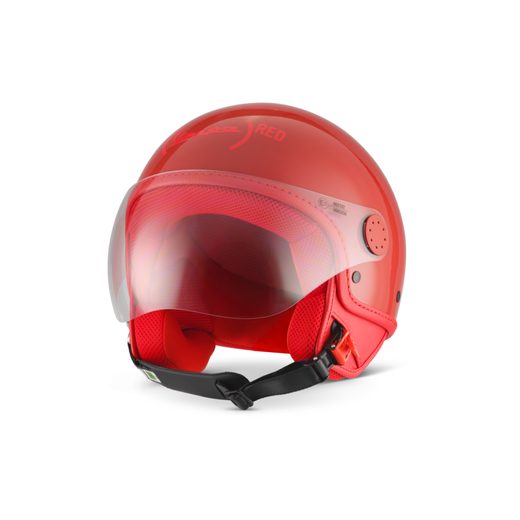 PŘILBA OTEVŘENÁ JETHELM VESPA RED
