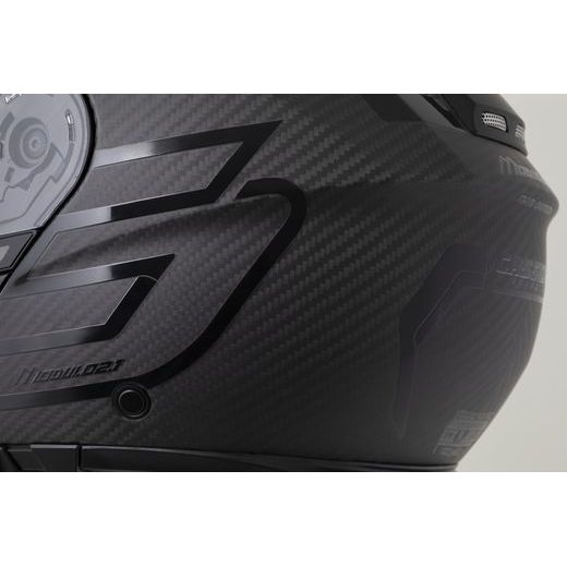 PŘILBA MODULO 2.1 PLUS CARBON BLACKOUT, CASSIDA (CARBON MATNÁ/ČERNÁ) 2026