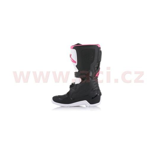 ALPINESTARS BOTY STELLA TECH 3 (ČERNÉ/BÍLÉ/RŮŽOVÉ)