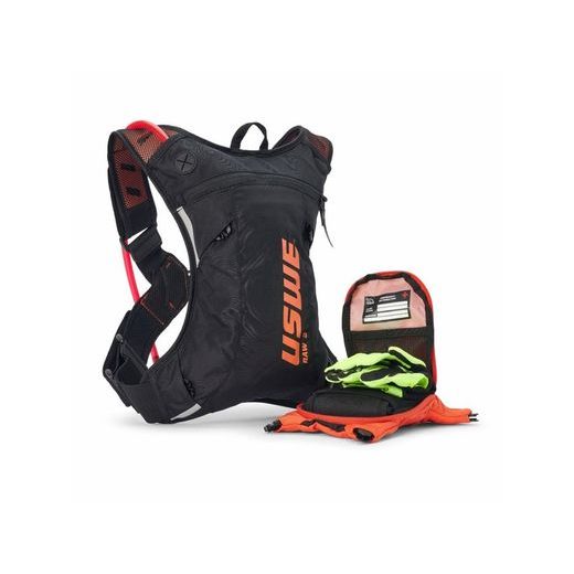 BATOH ENDURO RAW 3, USWE - ŠVÉDSKO (FACTORY MODRÁ, OBJEM 3L, HYDROBAG 2L)