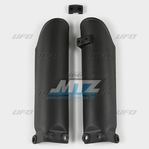 UFO KRYTY PŘEDNÍCH VIDLIC KTM 65SX / 02-20 + KTM 50SX / 12-20 + HUSQVARNA TC50+TC65 / 17-20 - (BARVA ČERNÁ)