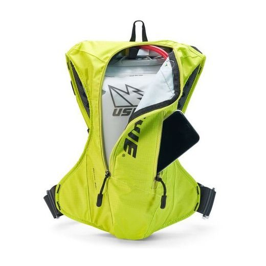 BATOH ENDURO OUTLANDER 4, USWE - ŠVÉDSKO (ŽLUTÝ FLUO, OBJEM 4 L, HYDROBAG 3 L)