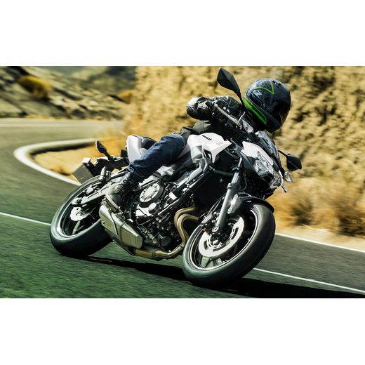 KAWASAKI Z650 MY26 PEARL BLIZZARD WHITE