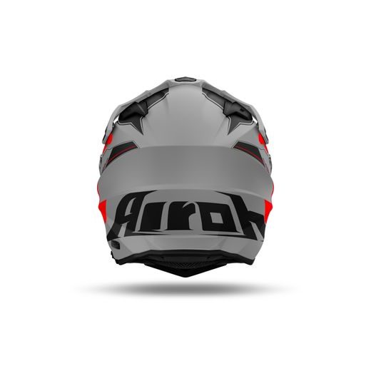 AIROH ENDURO MOTO PŘILBA COMMANDER 2 REVEAL MATNÁ ČERVENÁ FLUO