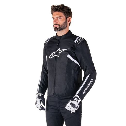 BUNDA T-SPS 2 WATERPROOF, ALPINESTARS (ČERNÁ/BÍLÁ) 2025