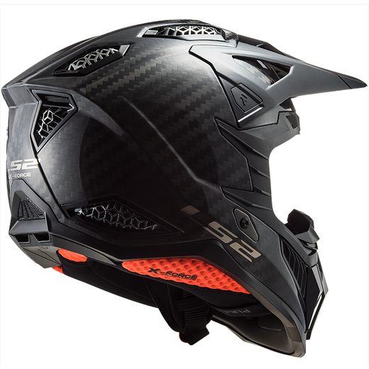 LS2 MOTOKROSOVÁ HELMA MX703 X-FORCE SOLID CARBON