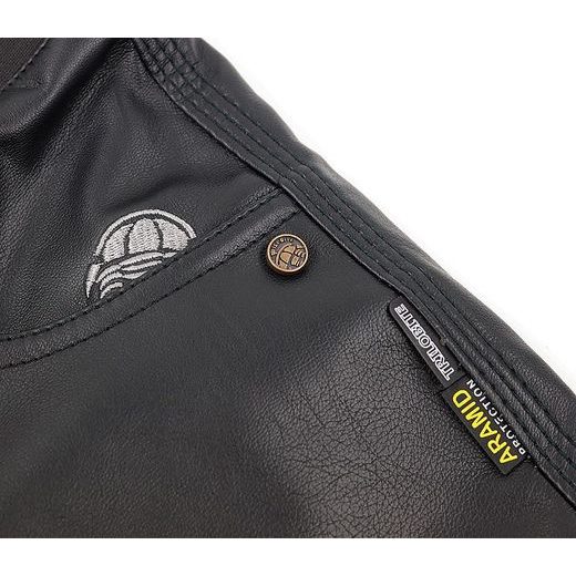 TRILOBITE DÁMSKÉ KOŽENÉ LEGÍNY 2061 ČERNÉ