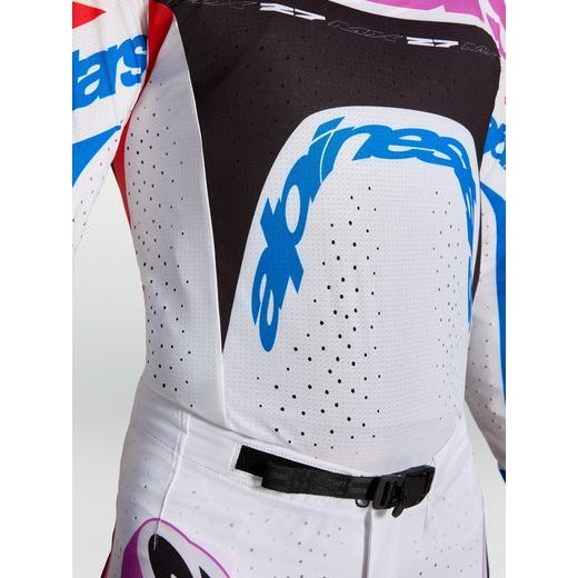 DRES SUPERTECH DYNA, ALPINESTARS (BÍLÁ/MODRÁ/ŽLUTÁ/ČERNÁ/FIALOVÁ) 2027