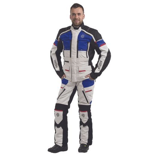 MBW PÁNSKÁ TEXTILNÍ MOTO BUNDA MEMPHIS TRICOLOR 